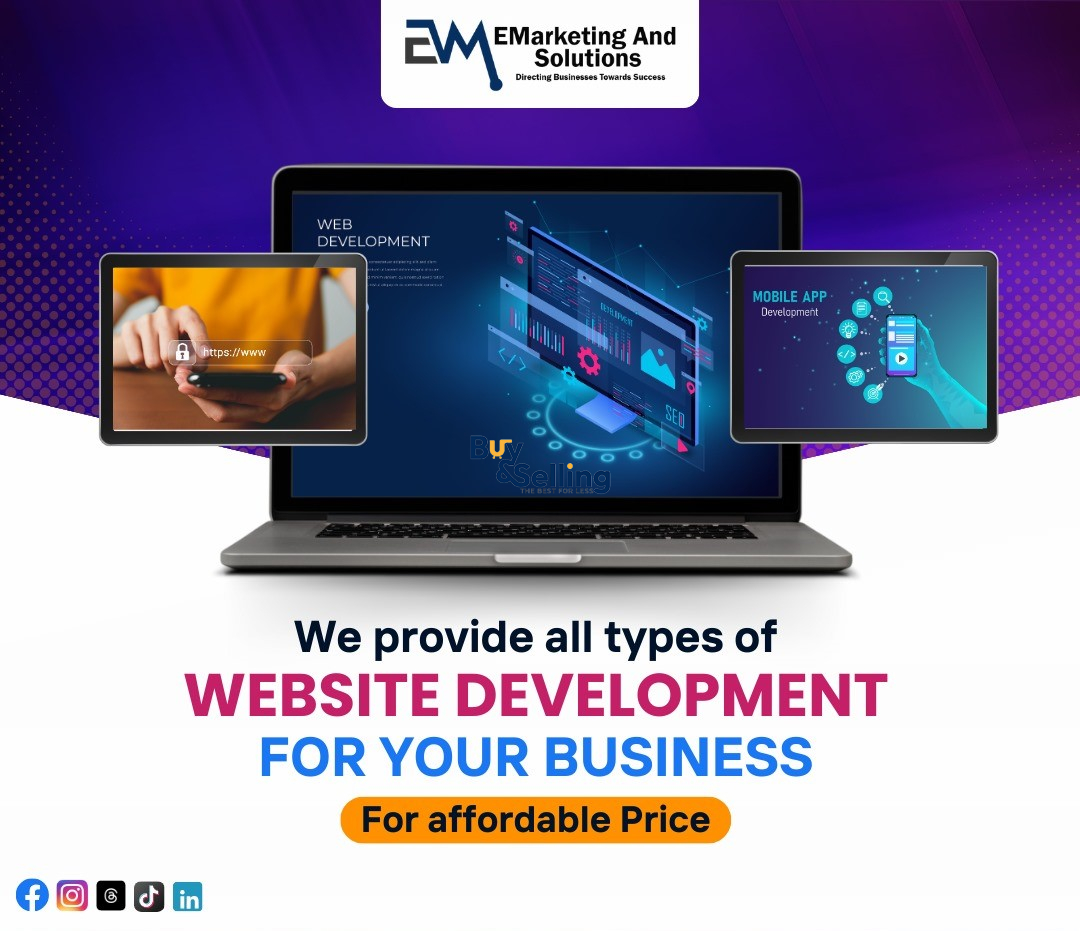 Website Design & Development 